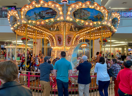 indoor carousel for kids