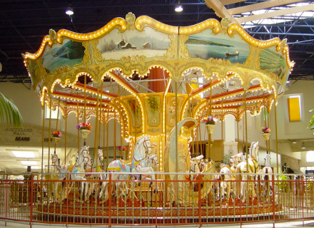 carousel rides in malls